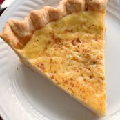 Old Fashioned Custard Pie