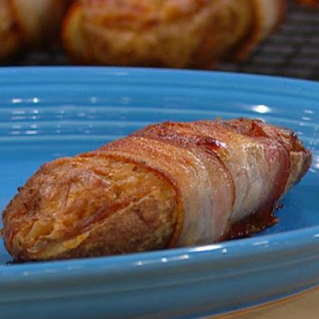 Onion Dip-Stuffed Pig Skins