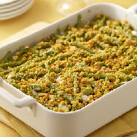 Not Your Usual Boring Green Bean Casserole
