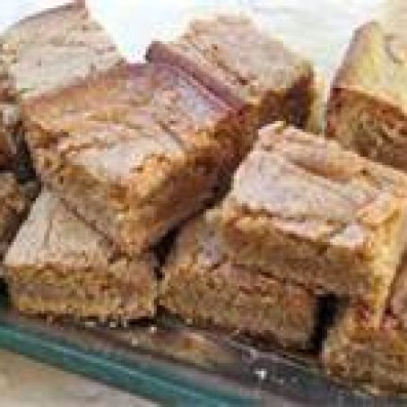 Peanut Butter Blondies