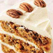 Apple Pecan Carrot Cake