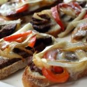Cheesesteak Crostini