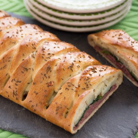 Corned Beef Braid