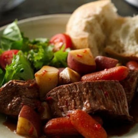 Easy Slow Cooker Fire Pot Roast