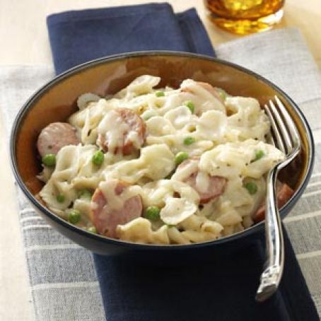 Creamy Sausage & Bow Ties Recipe