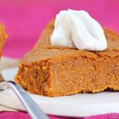 Dessert: Healthier Crustless Pumpkin Pie