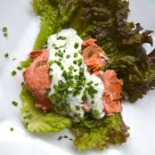 SALMON****Poached Salmon With Dill Horseradish Sauce