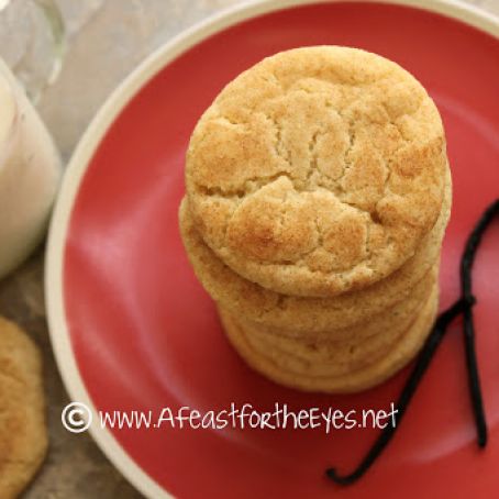 Vanilla Bean Snickerdoodles Recipe
