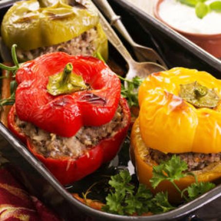 Stuffed Red Peppers