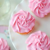 Strawberry Moscato Cupcakes