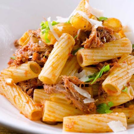 PULLED PORK RIGATONI