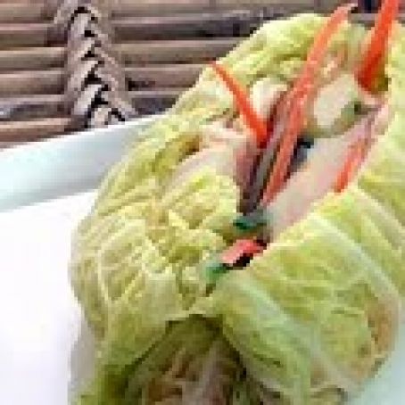 Seafood Sausage with Miso Mustard