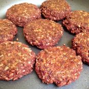 Allison's Beet Burgers