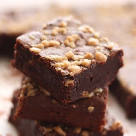 Chocolate Toffee Fudge Brownies - Traditional, Gluten Free or Dairy Free