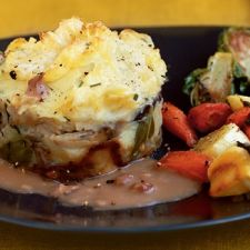 Vegetarian Wild Mushroom & Caramelized Onion Shepherd’s Pies