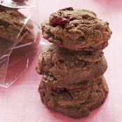 Gluten-Free Double Chocolate Chip Cranberry Cookies