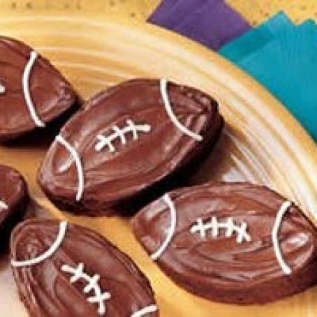 Brownie Footballs