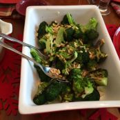 Roasted Broccoli W Lemon Garlic & Toasted Pine Nuts