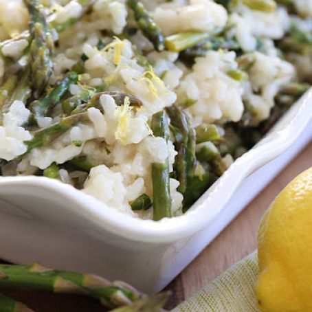 Spring Asparagus Risotto