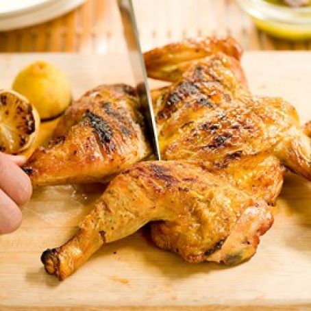 Untested: Grilled Butterflied Lemon Chicken