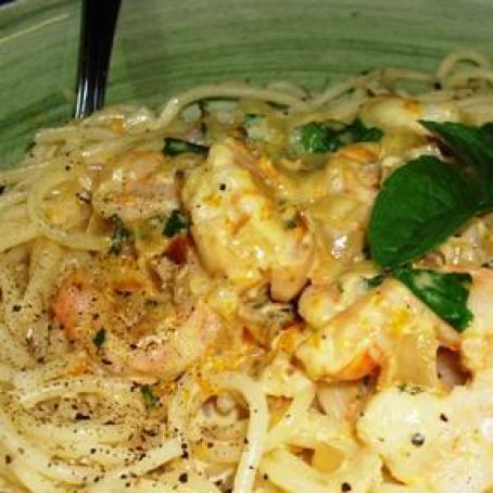 Pasta with Citrus Cream Sauce