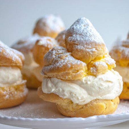 Orange Cream Puffs