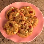 Cranberry Orange and Chocolate Chunk Cookies