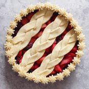Apple & Blackberry Pie