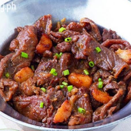 Chinese Garlic Beef