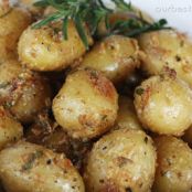 Garlic Oven Roasted Potatoes
