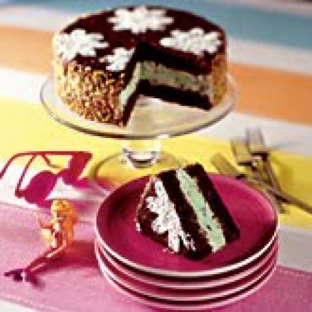 Ice Cream Brownie Cake