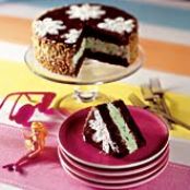 Ice Cream Brownie Cake