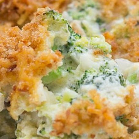 Broccoli Cheddar Casserole Recipe