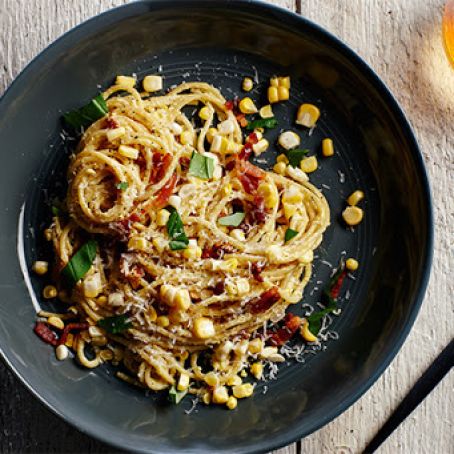 Fresh Corn Carbonara