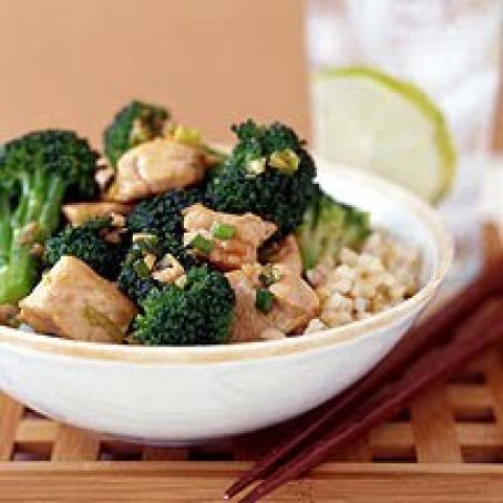 Chicken Teriyaki with Broccoli