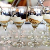 Cheesecake: Cherry Cheesecake Shooters