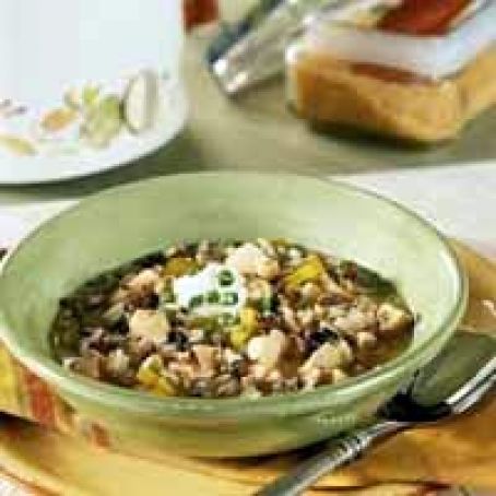 Slow-Simmered Chicken Rice Soup