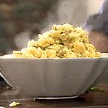 Horseradish Smashed Potatoes