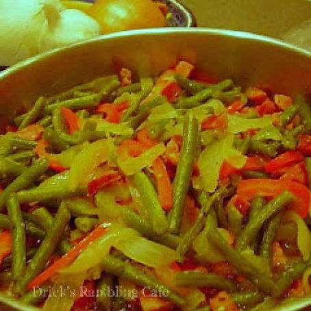 Seasoned Fresh Green Beans