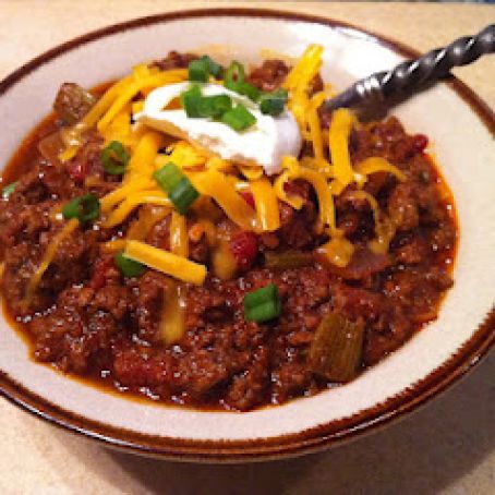 Kickin' Crock Pot Chili