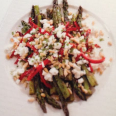 PAN-ROASTED ASPARAGUS WITH TOMATOES