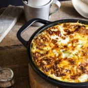 Easy Zucchini Cheese Casserole