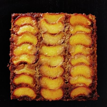 Peach Upside-Down Cake