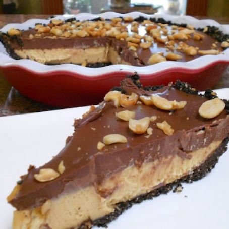 OMG Chocolate Peanut Butter Pie