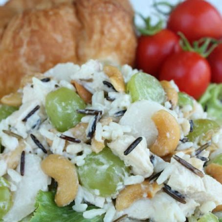 Wild Rice Turkey Salad