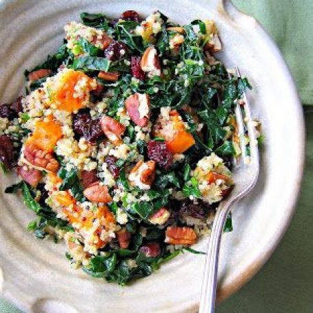 Quinoa, Kale and Sweet Potato Salad