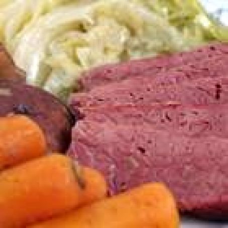 Crock Pot- Corned Beef & Cabbage