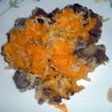 Hamburger Potato Casserole