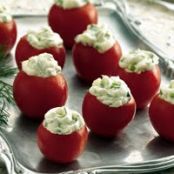 Cucumber-Dill Stuffed Cherry Tomatoes