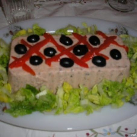 MOUSSE DE SALMON Y JAMON CON CHIPOTLE